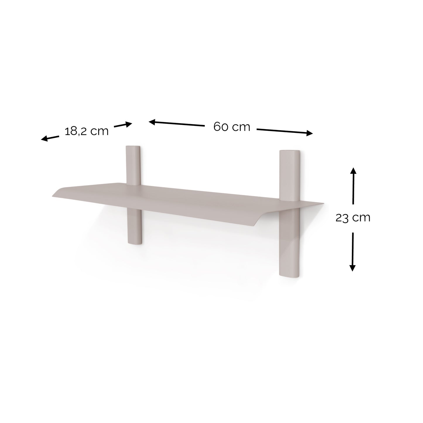 Spinder Design Hola 2 wanplank Silky Taupe