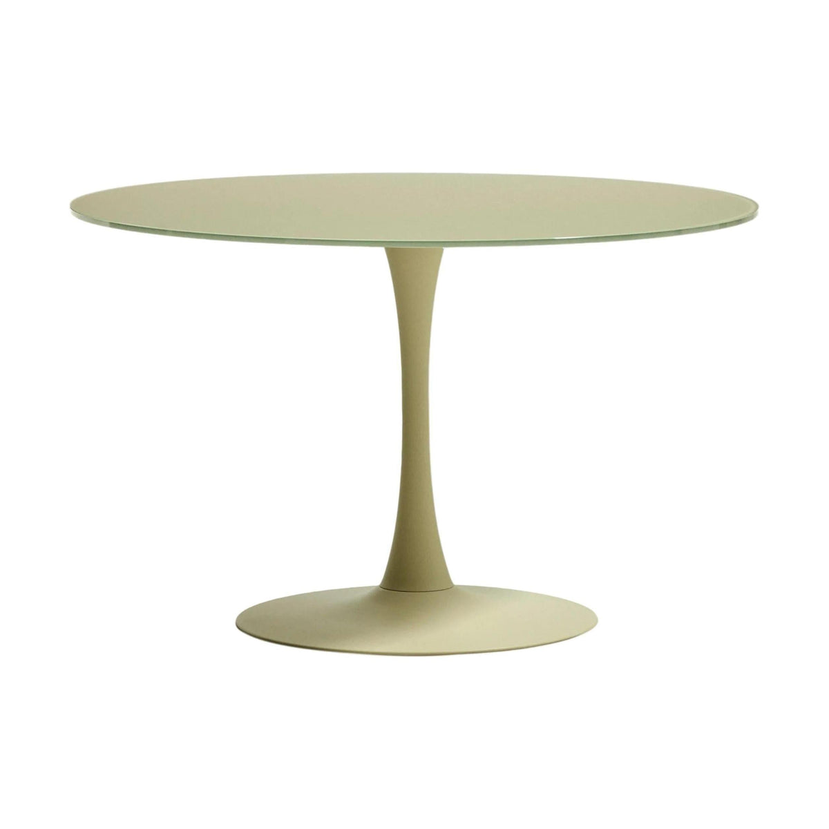 Kave Home Vedira eettafel Ø120 cm Groen