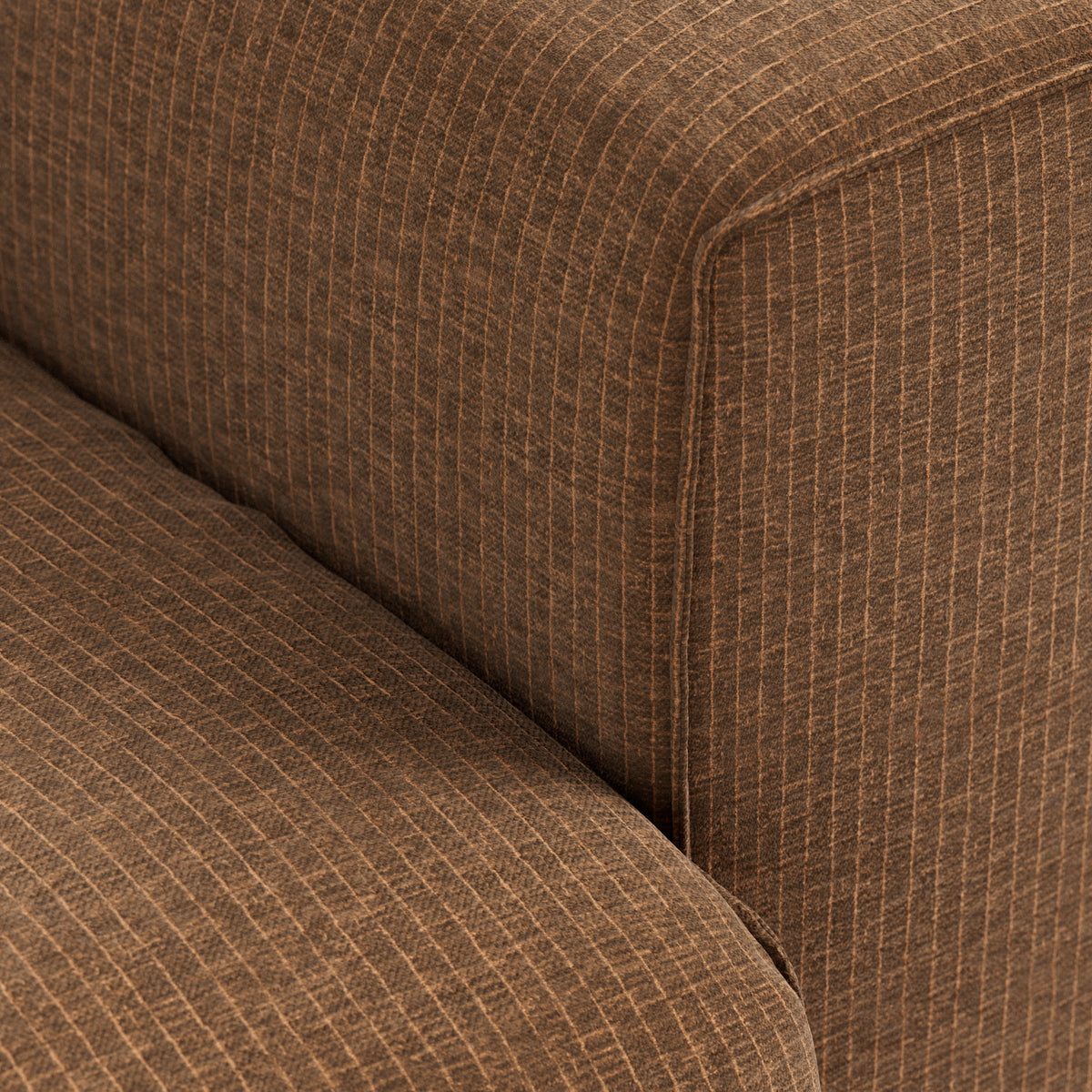 HKliving Flake bank right XL Corduroy Velvet Aged Gold