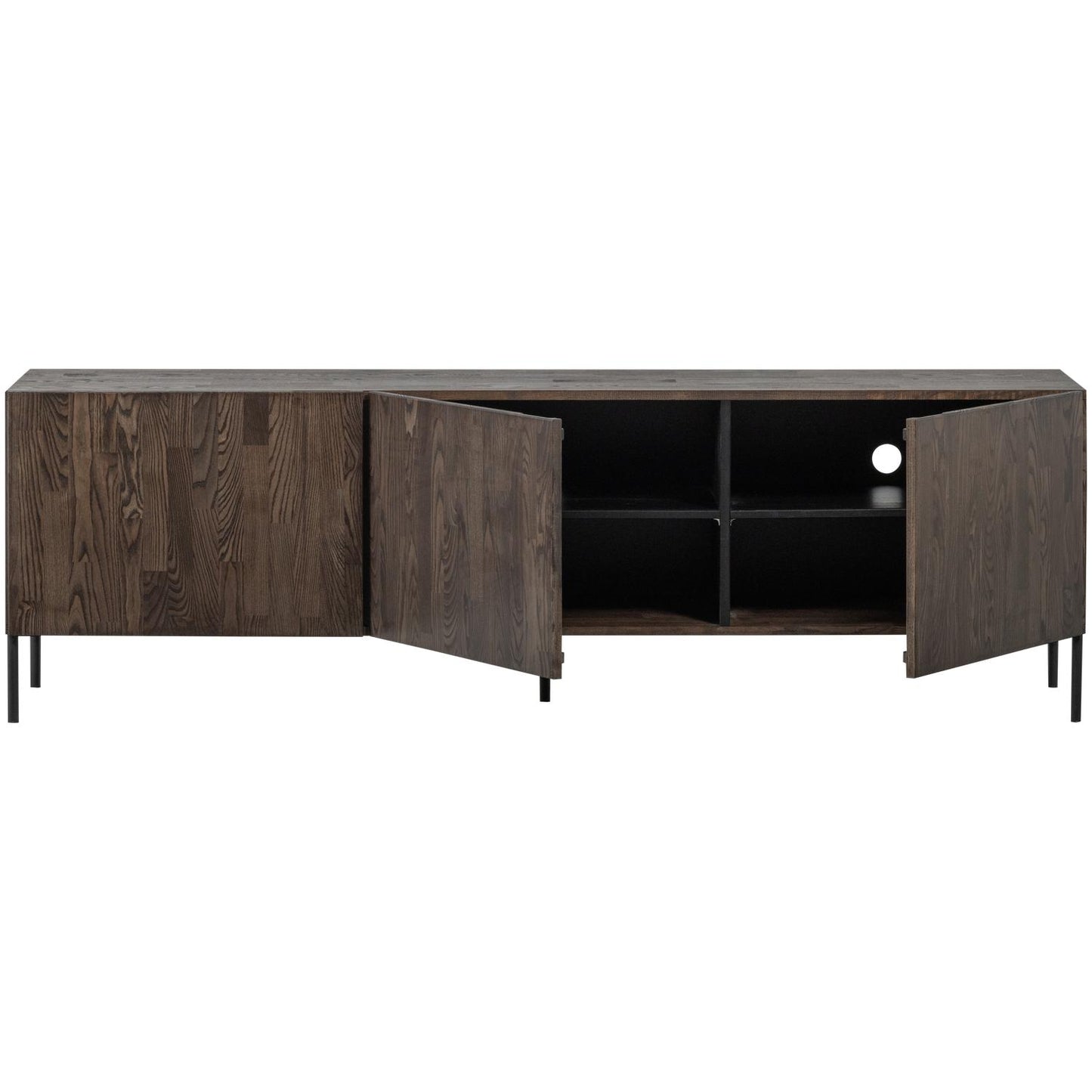 WOOOD Bono Gravure tv-meubel Bruin