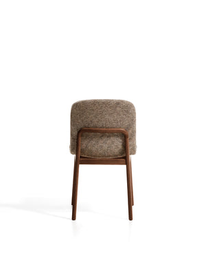 Kave Home Elnor eetkamerstoel Brown