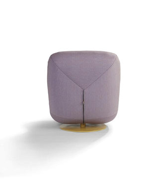 LABEL Vandenberg Bean fauteuil Lila draaibaar