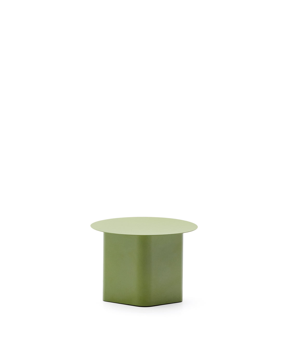 Kave Home Arvin bijzettafel Rond Ø55 cm Groen