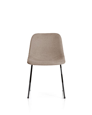 Kave Home Zahara eetkamerstoel chenille Brown