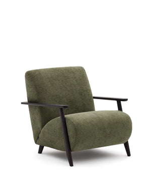 Kave Home Meghan fauteuil Green zwart