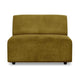 HKliving Jax bank middle Royal Velvet Olive