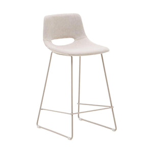 Kave Home Zahara barkruk H65 chenille Beige