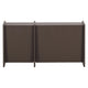 WOOOD Brock tv-meubel 102 cm Middenbruin