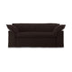 HKliving Nomad bank 204 cm Royal Velvet Espresso