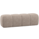 WOOOD Mojo eetbank 164 cm Wollig Donkerzand