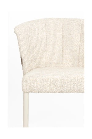 Dutchbone Georgia eetkamerstoel Soft Beige