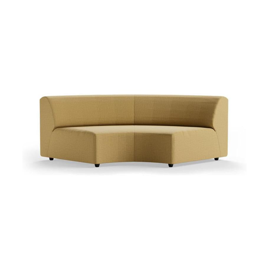 HKliving Jax bank round Cocoon Beige