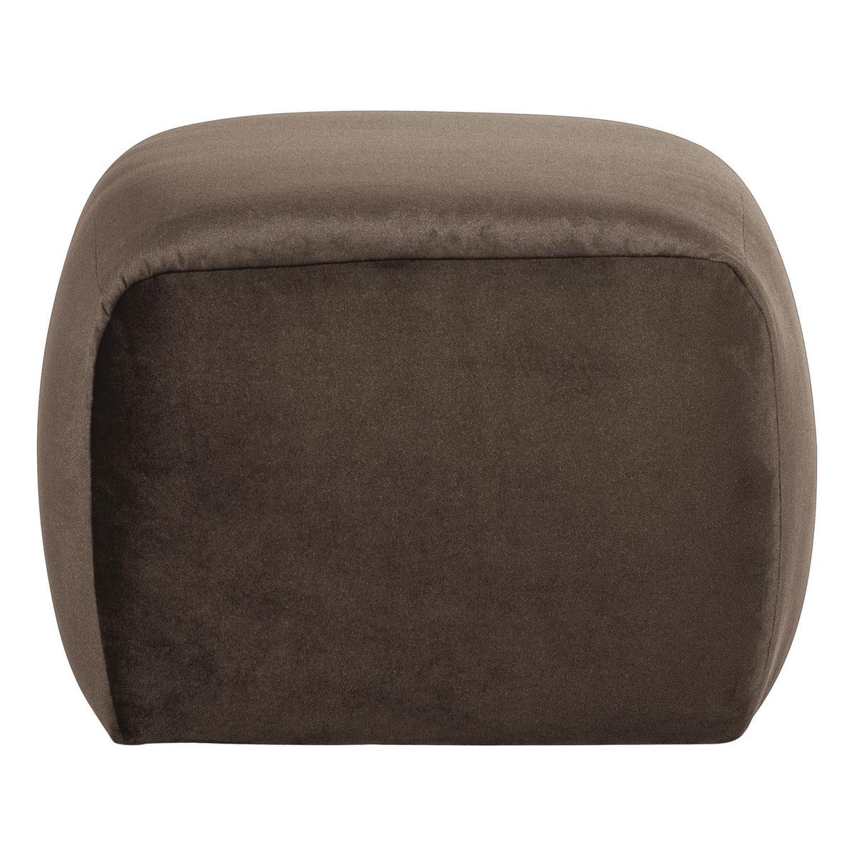 WOOOD Mojo Base poef velvet Bruin