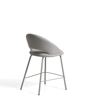 Kave Home Bonali barkruk H65 chenille Grey