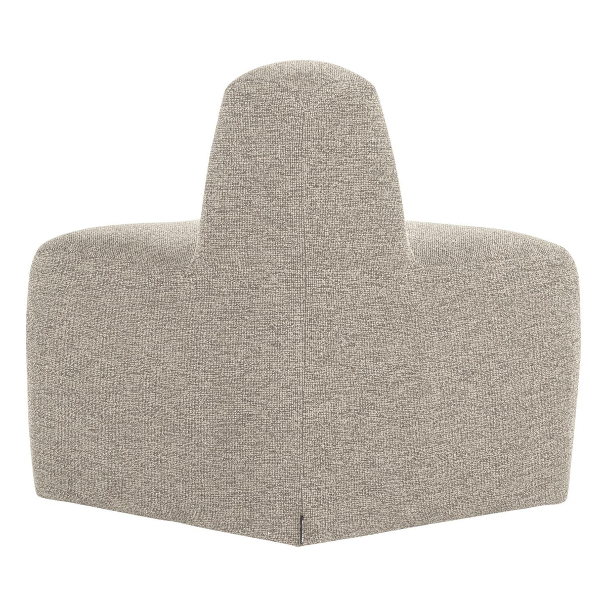 WOOOD Mojo Base eetbank hoek rond rugleuning bouclé Beige