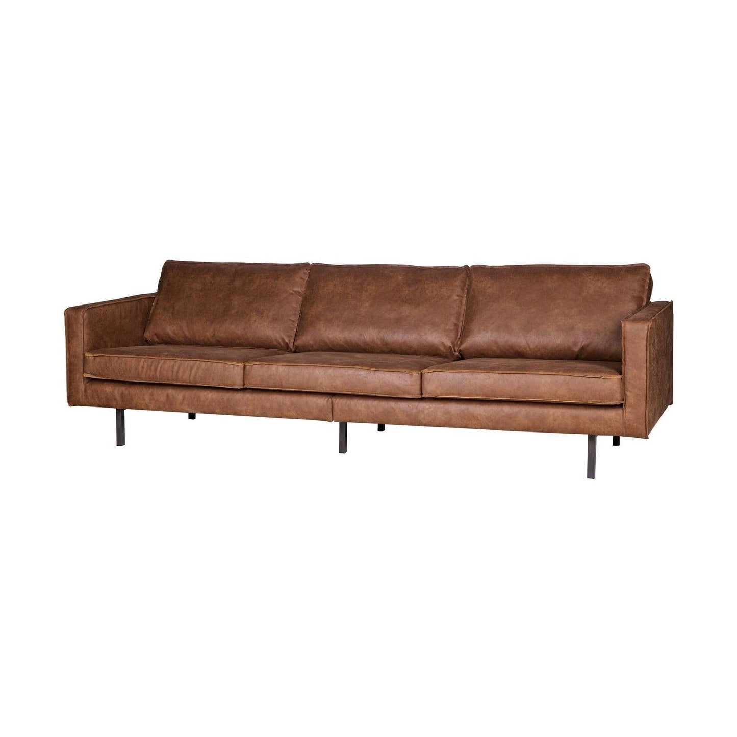 WOOOD Rodeo 3-zits bank eco-leer Cognac