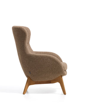 Kave Home Adiran fauteuil Lichtbruin