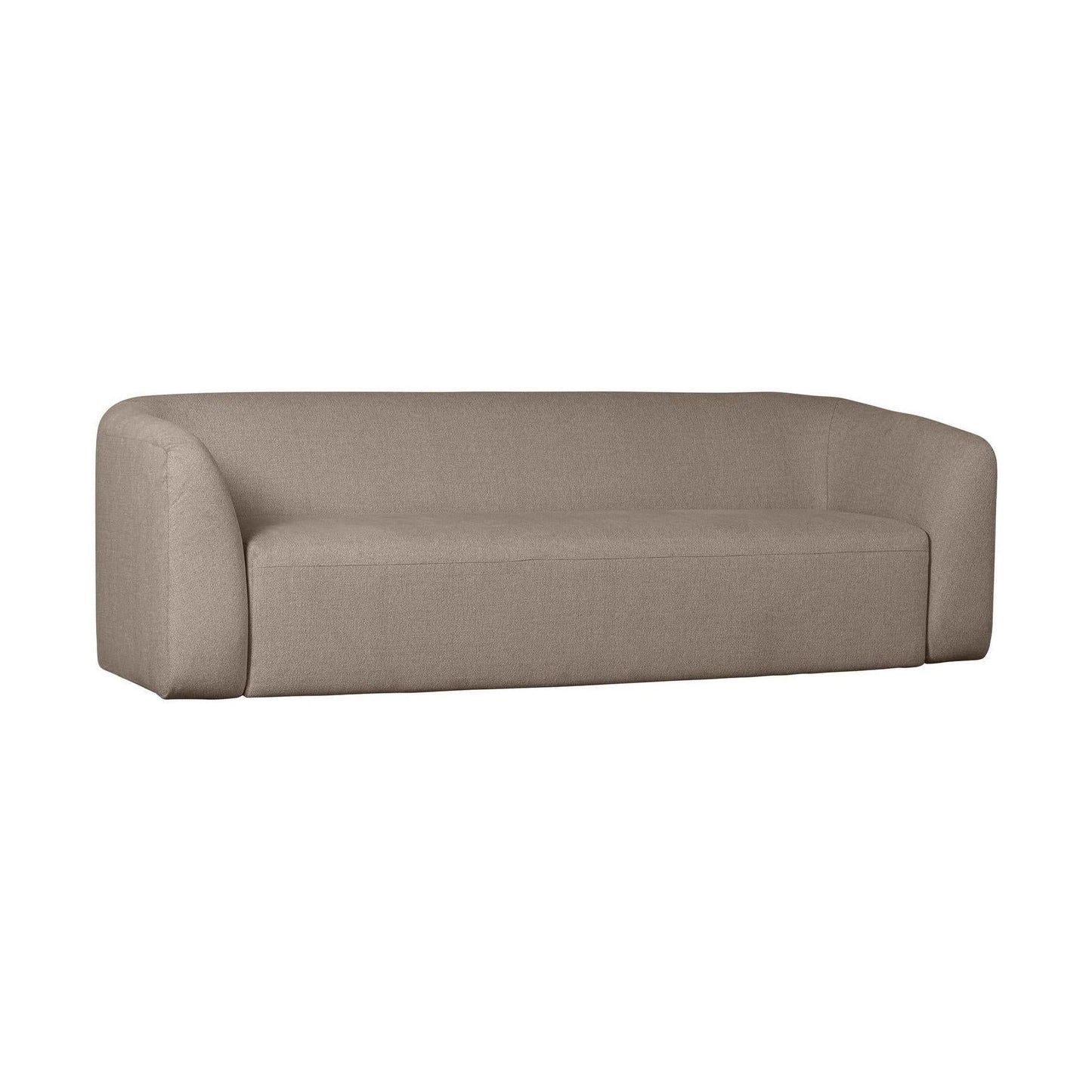 WOOOD Sloping 3-zits bank Lichtbruin Melange