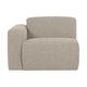 WOOOD Mojo Base 1-zits bank arm links bouclé Beige