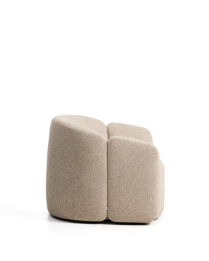 Kave Home Corvena fauteuil chenille 98 cm Beige