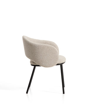 Kave Home Maina eetkamerstoel chenille Beige