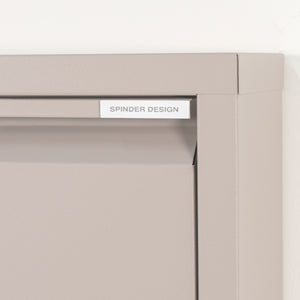 Spinder Design Billy 5 schoenenkast Silky Taupe
