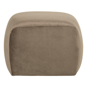 WOOOD Mojo Base poef velvet Khaki