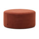 Kave Home Kaeli poef Ø90 cm bouclé Terracotta