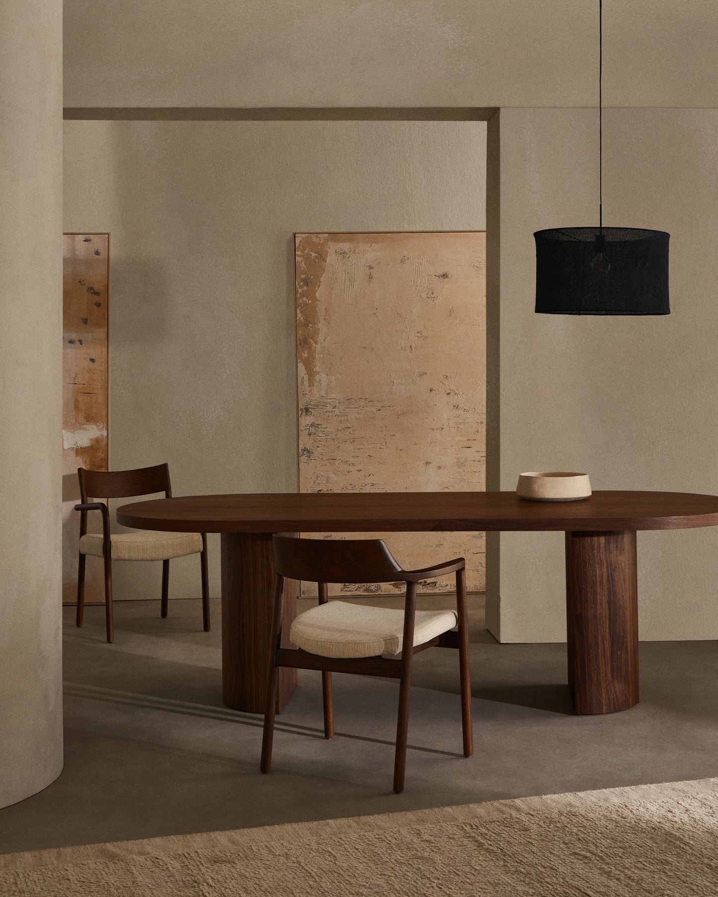 Kave Home Nealy eettafel 200x100 cm Naturel