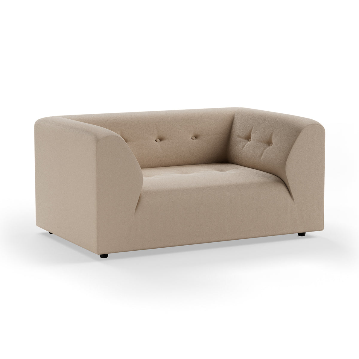 HKliving Vint loveseat Knotted Beige