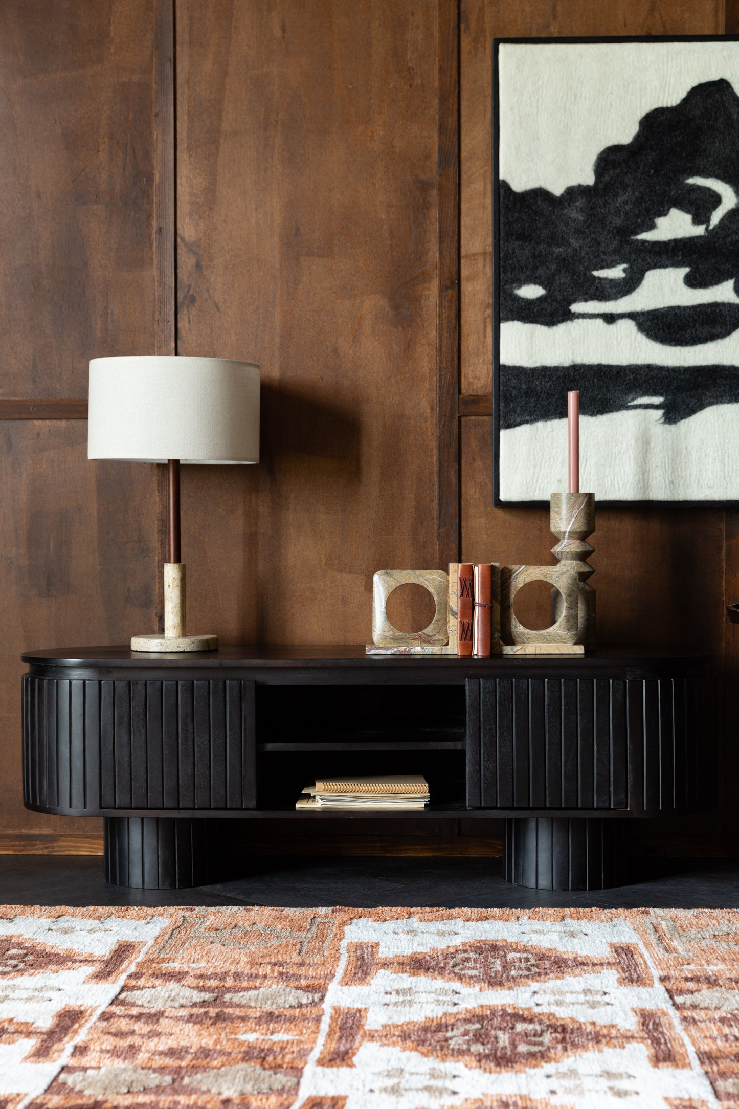 Dutchbone Kenji dressoir Walnoot