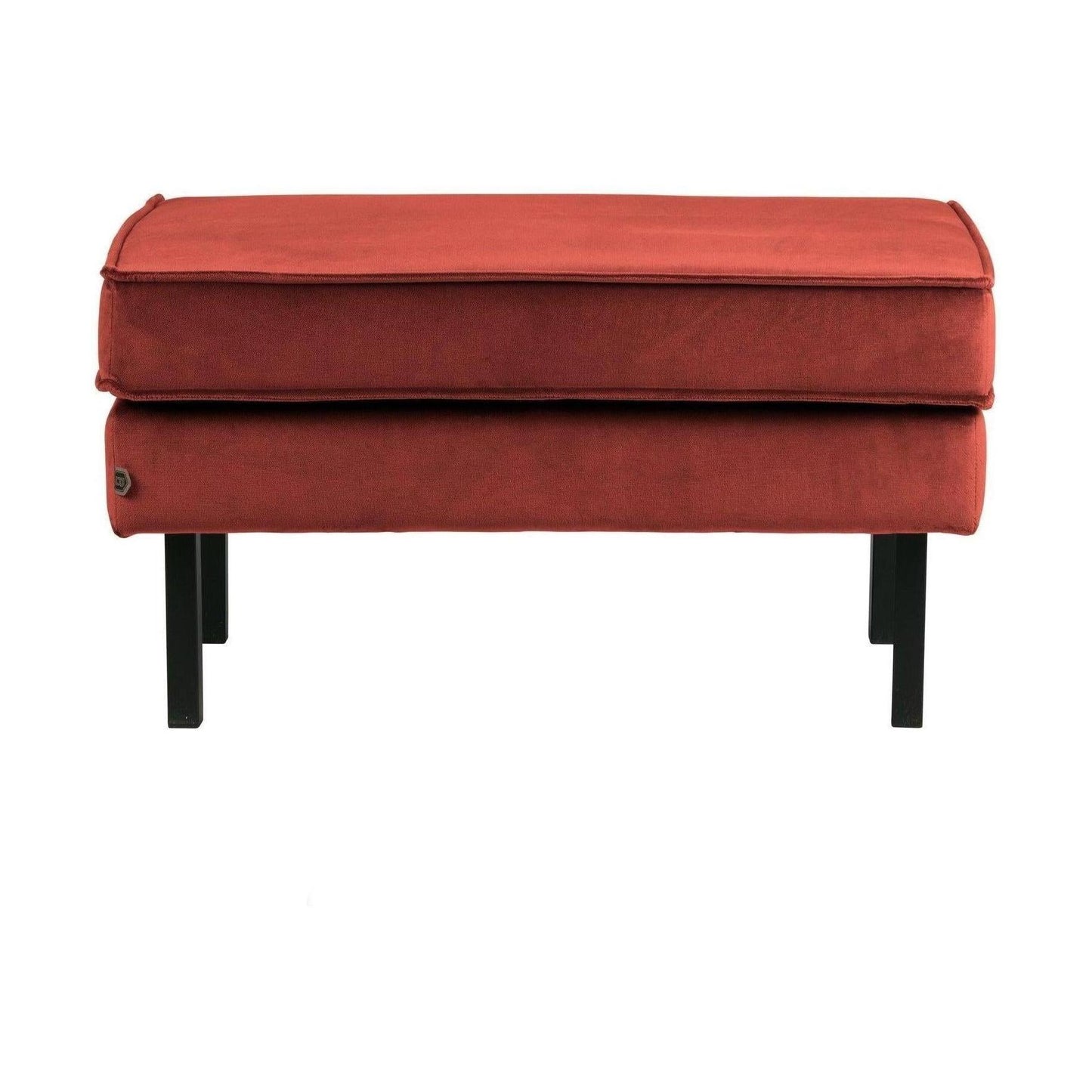 WOOOD Rodeo hocker velvet Kastanjebruin