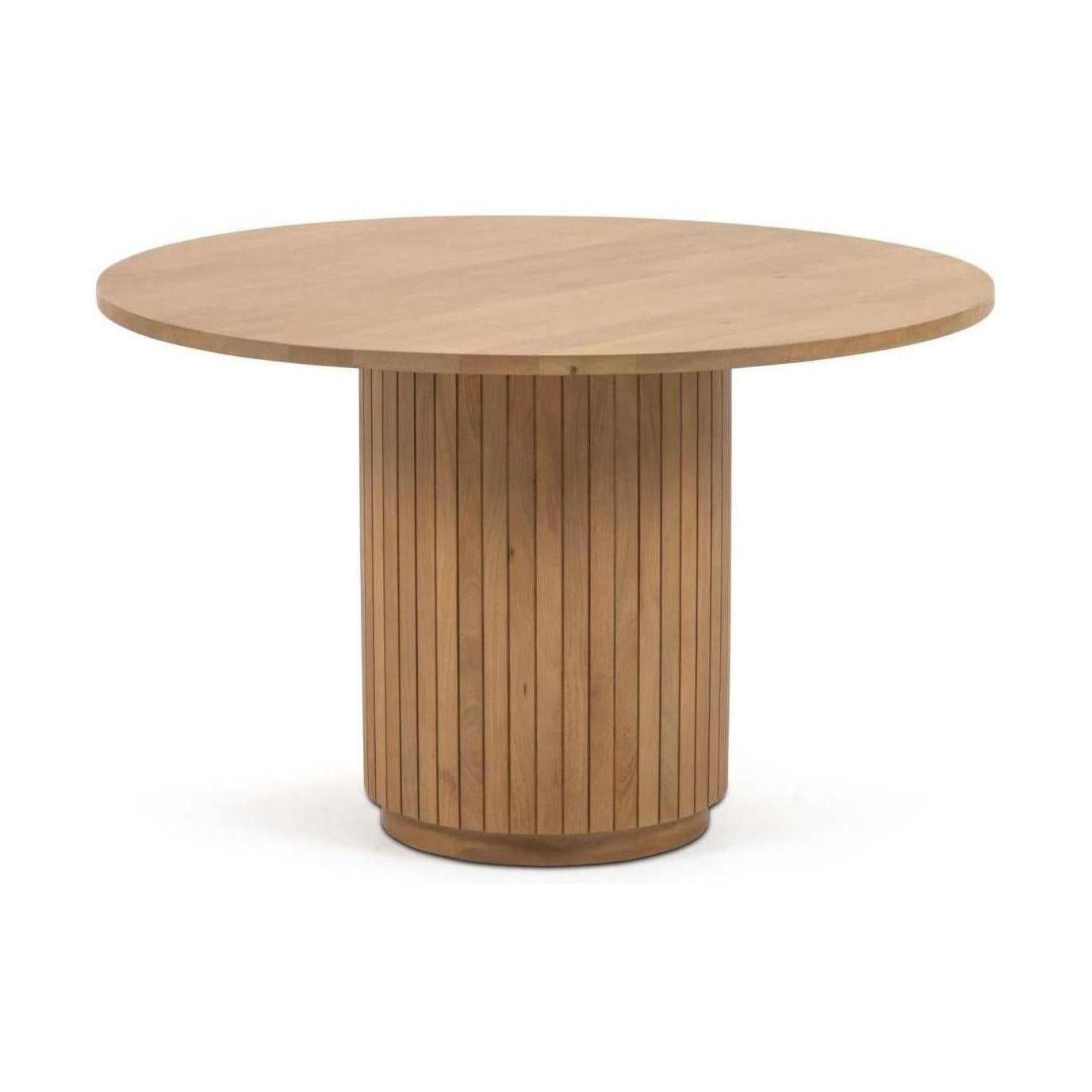 Kave Home Licia eettafel Ø120 cm Naturel