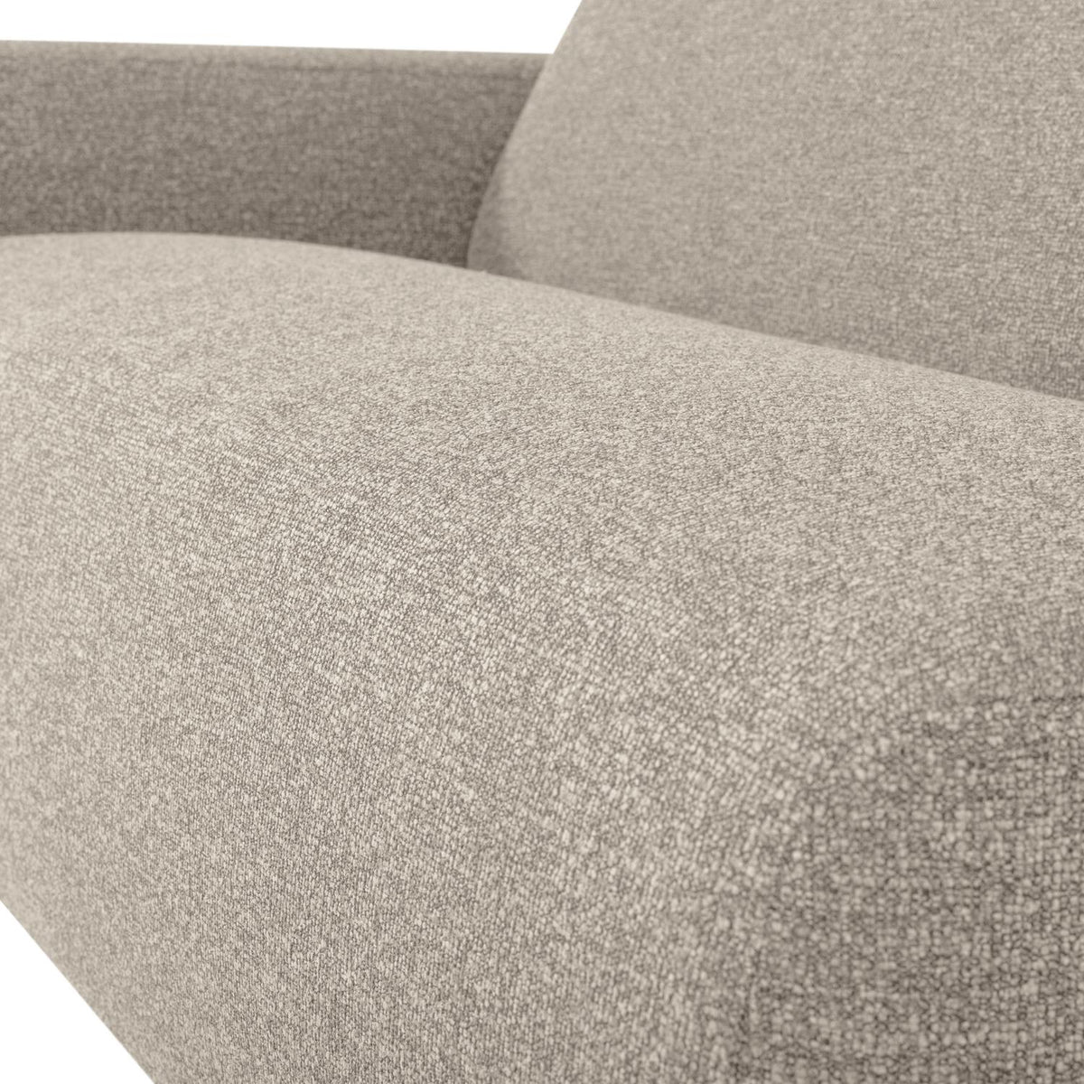 WOOOD Mojo Base 2-zits bank arm links bouclé Beige
