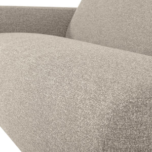WOOOD Mojo Base 2-zits bank arm links bouclé Beige