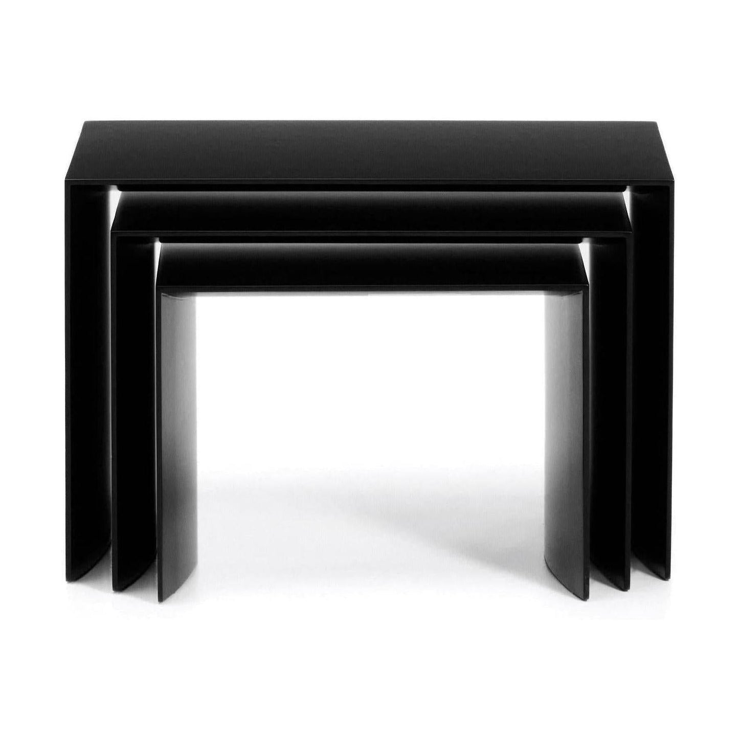Kave Home Litto bijzettafel set van 3 Black
