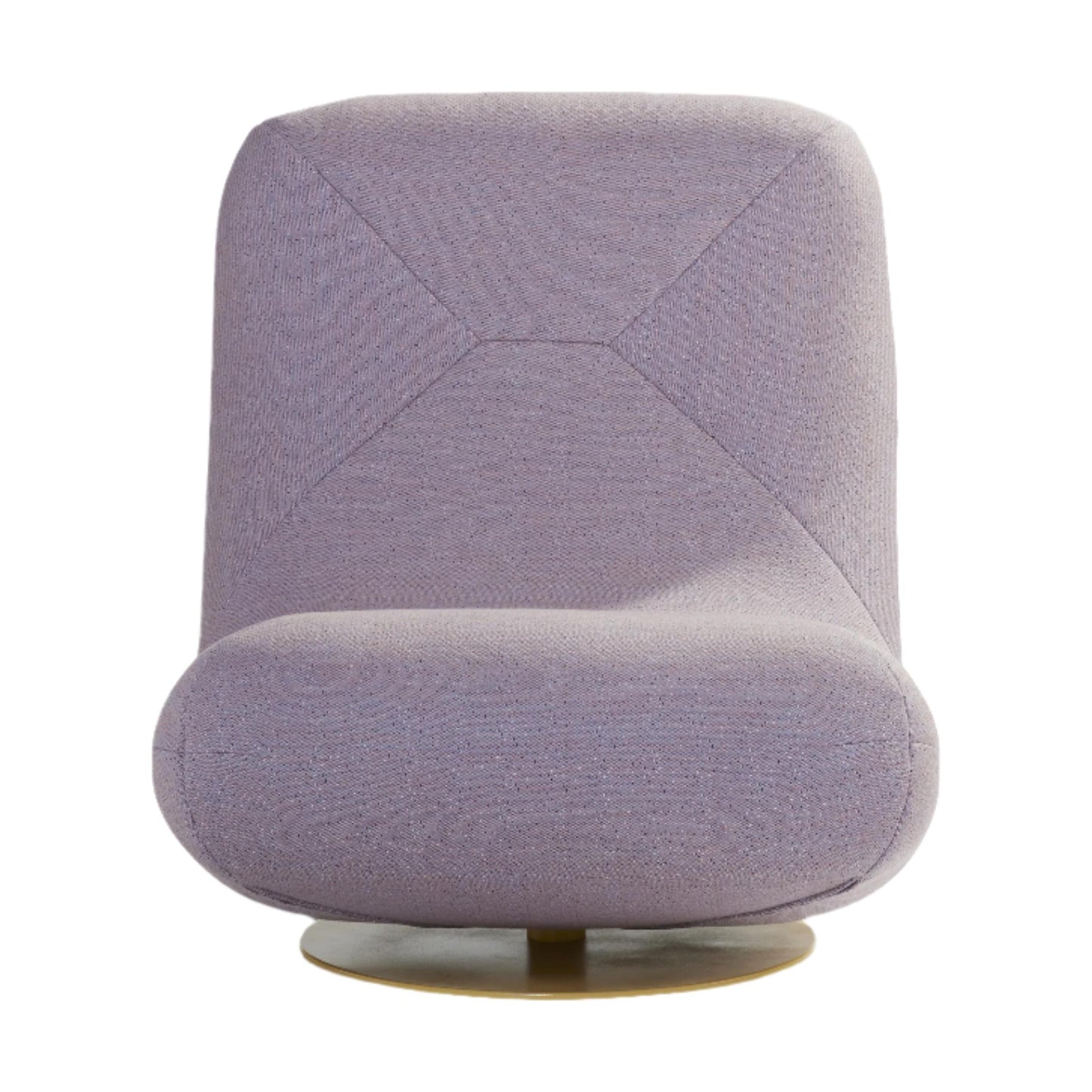 LABEL Vandenberg Bean fauteuil Lila draaibaar