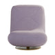 LABEL Vandenberg Bean fauteuil Lila draaibaar