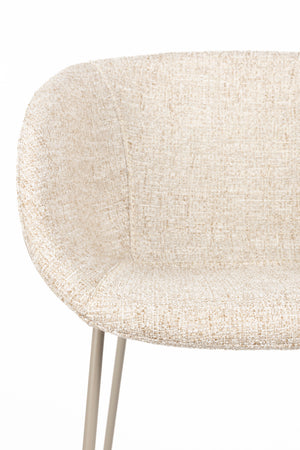 Zuiver Feston eetkamerstoel Beige