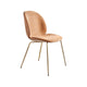 Gubi Beetle 3D Veneer eetkamerstoel Walnut gestoffeerd Belsuede 132