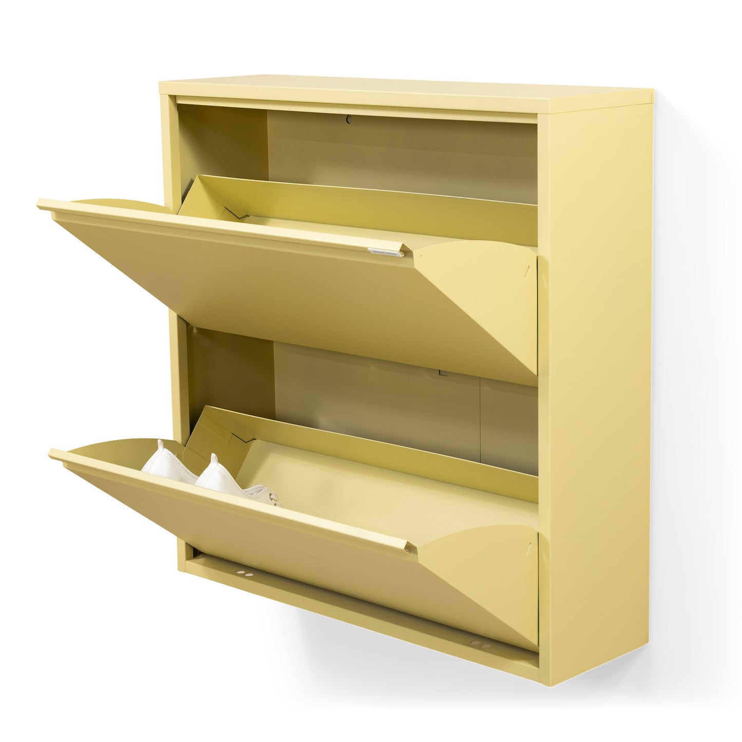 Spinder Design Billy 2 schoenenkast Butter Yellow