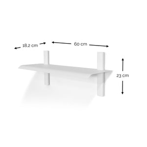 Spinder Design Hola 2 wandplank Wit