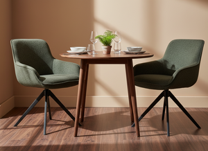 HelloChair HC04 Bloss eetkamerstoel vierpoot beige Crème