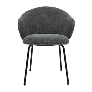 HelloChair HC01 Boby 2.0 armstoel vierpoot zwart Chacha Turtle