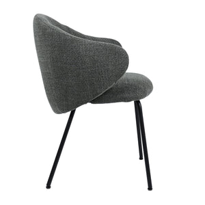 HelloChair HC01 Boby 2.0 armstoel vierpoot zwart Chacha Turtle
