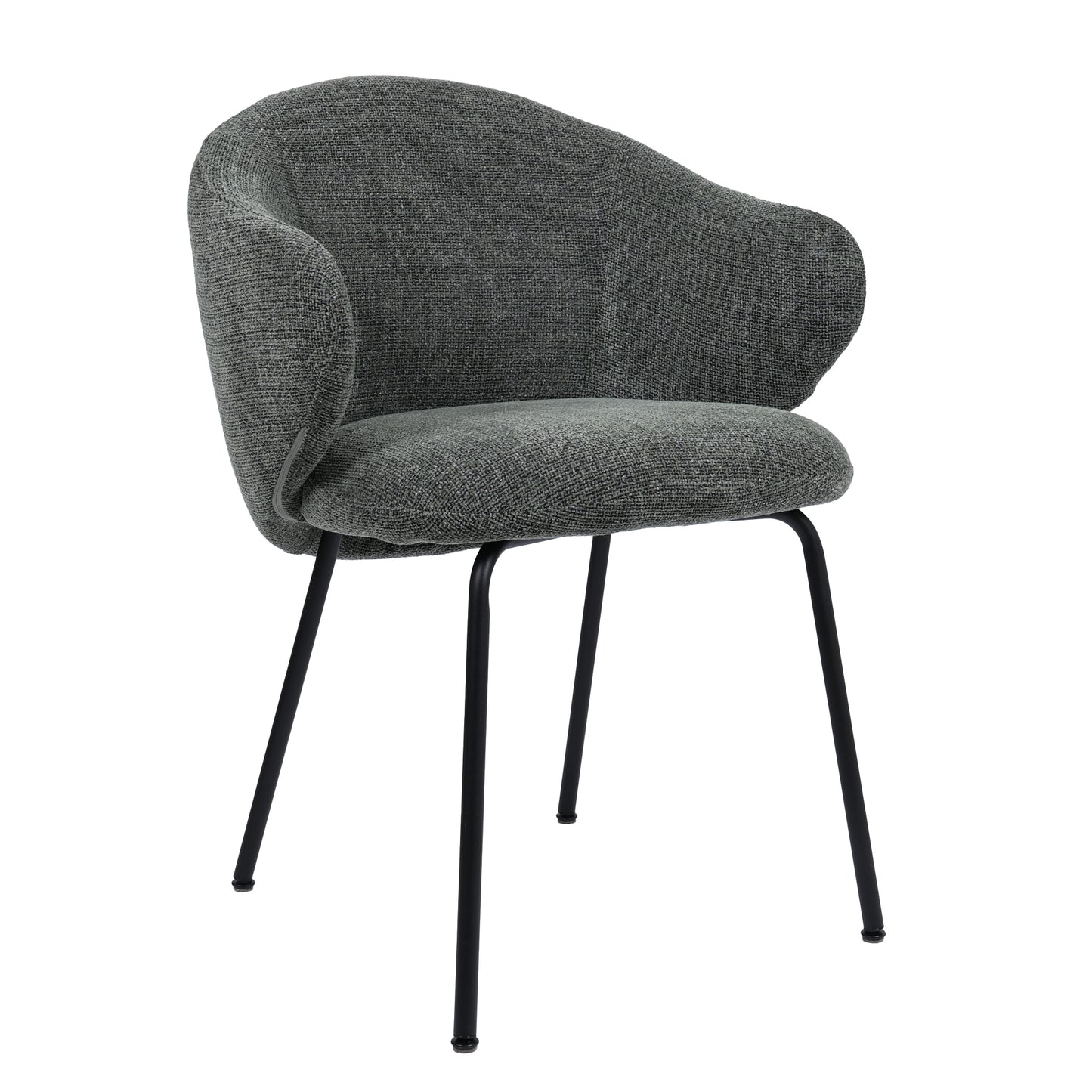 HelloChair HC01 Boby 2.0 armstoel vierpoot zwart Chacha Turtle