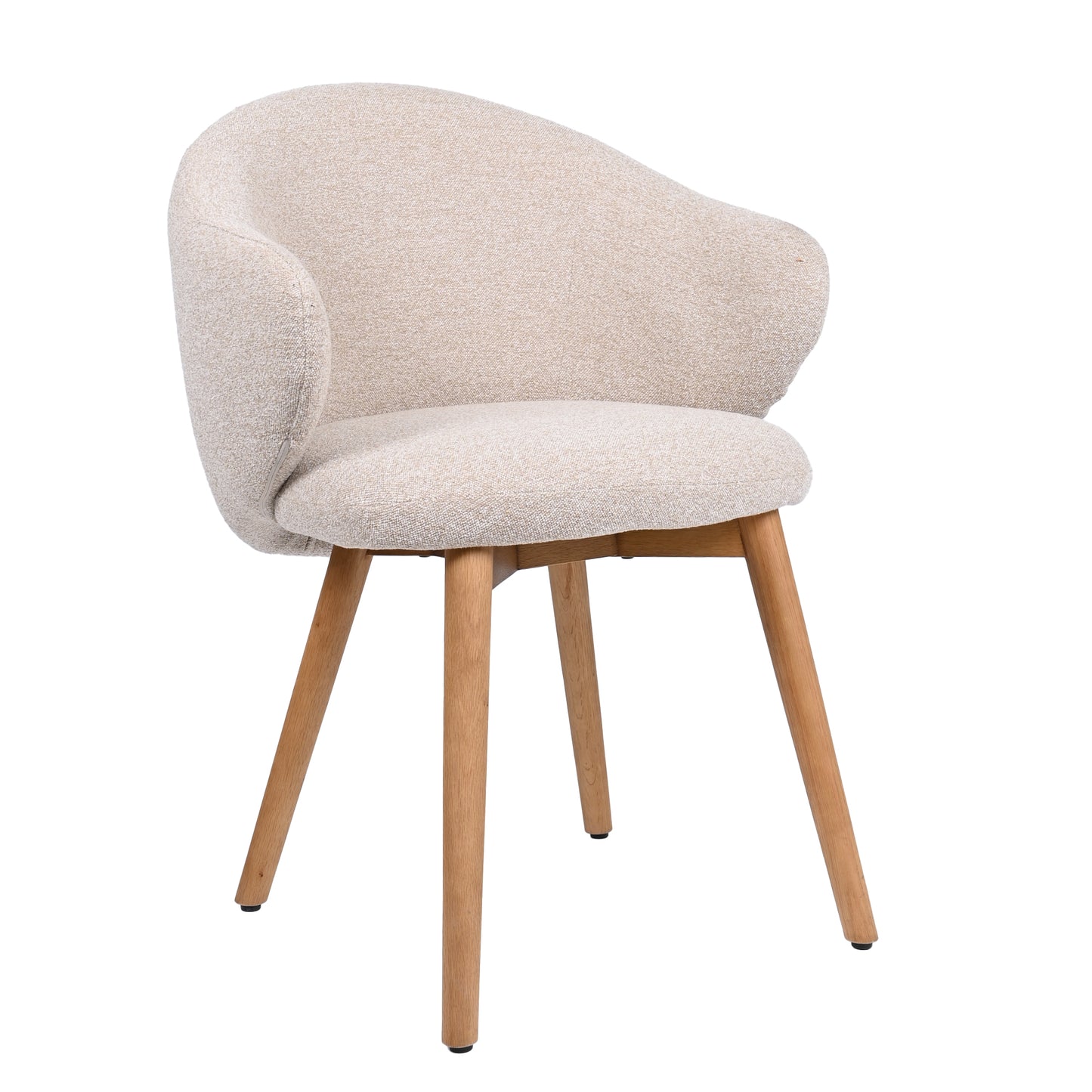 HelloChair HC01 Boby 2.0 armstoel houten poot Lake Linen