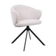 HelloChair HC01 Boby 2.0 armstoel spinpoot zwart Chacha Beige