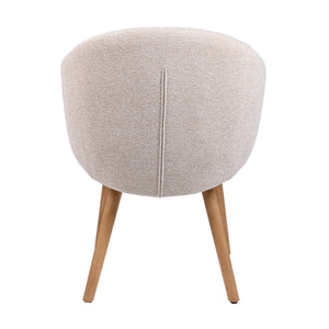 HelloChair HC01 Boby 2.0 armstoel houten poot Chacha Beige