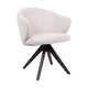 HelloChair HC01 Boby 2.0 armstoel Chacha Beige spinpoot hout walnoot